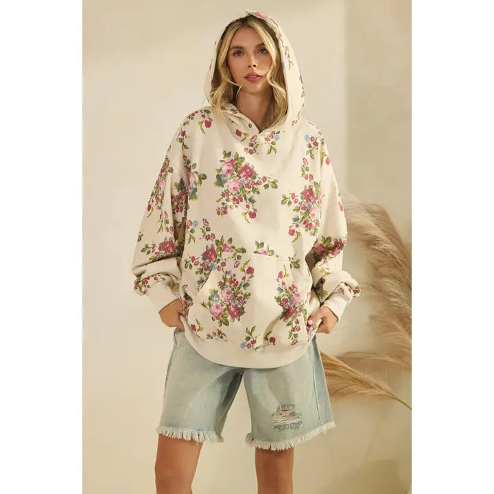 PATTERNED  SWEATSHIRT