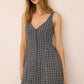 ASTORIA CHECKED DRESS