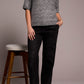 CREW NECK CAP SLEEVE