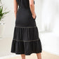 THE GABBY SLVLESS V NECK DRESS