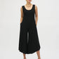 Silky Knit Wide-Leg Sleeveless Jumpsuit 252056