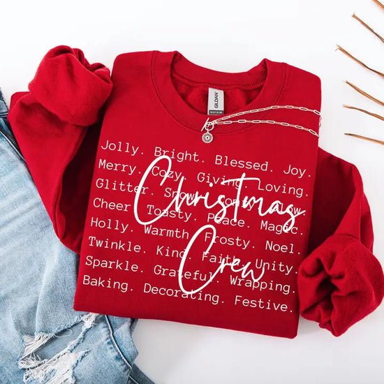 CHRISTMAS CREW SWEATSHIRT