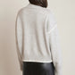 THE JOANIE STICHED MOCK NECK SWEATER