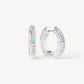 HILLBERG AND BERK MEDIUM SPARKLE HOOPS