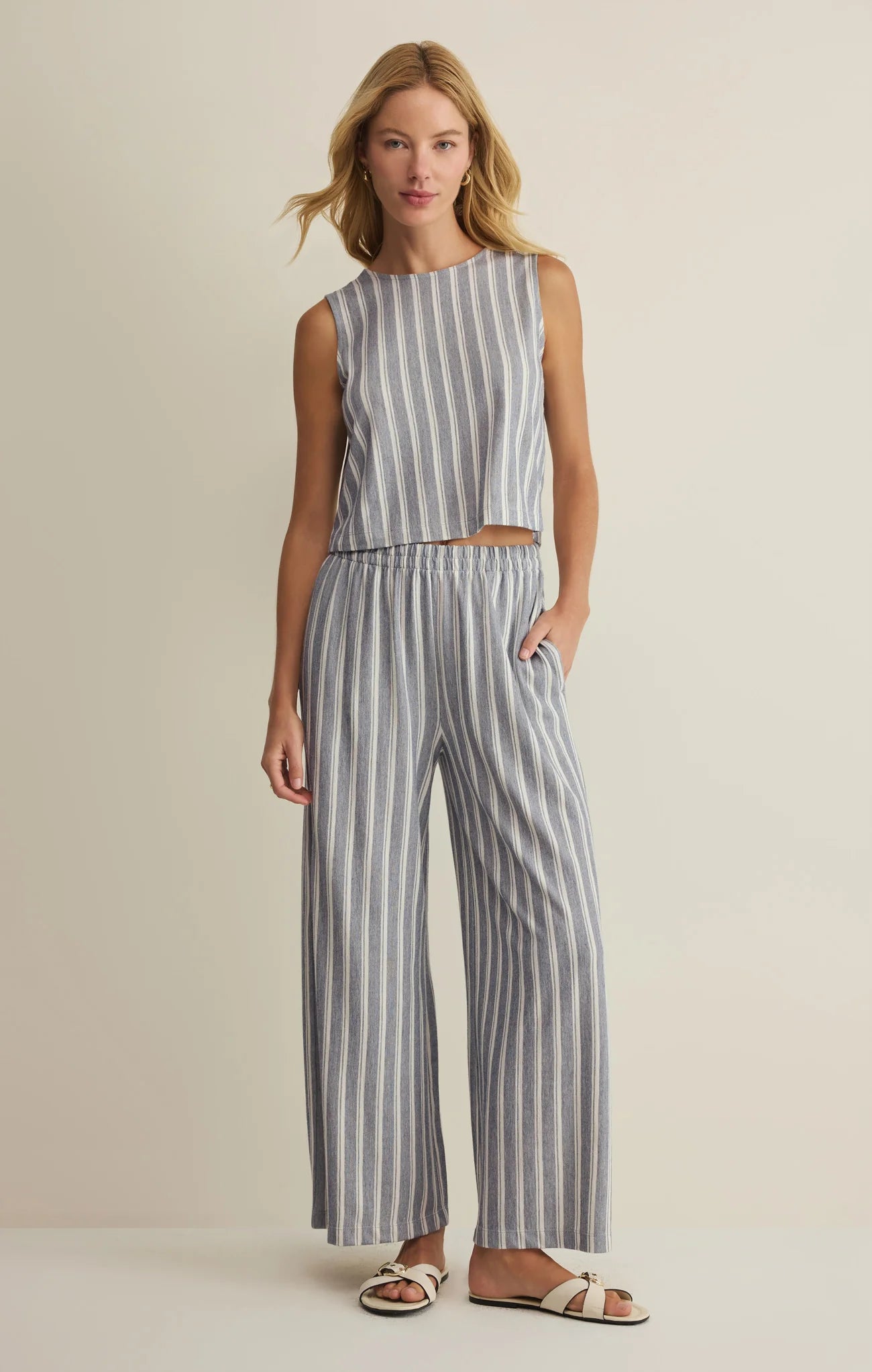 SLOANE STRIPED TOP