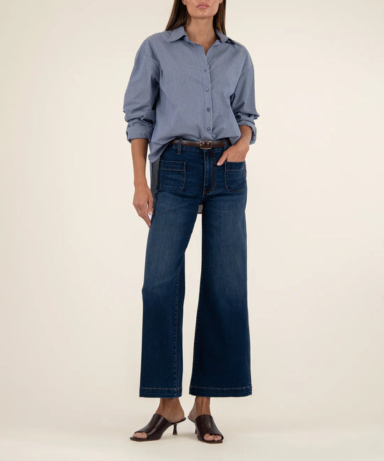 MEG HIGH RISE WIDE LEG WITH POCKET PATCH