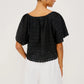 MILLER S/S EYELET TOP