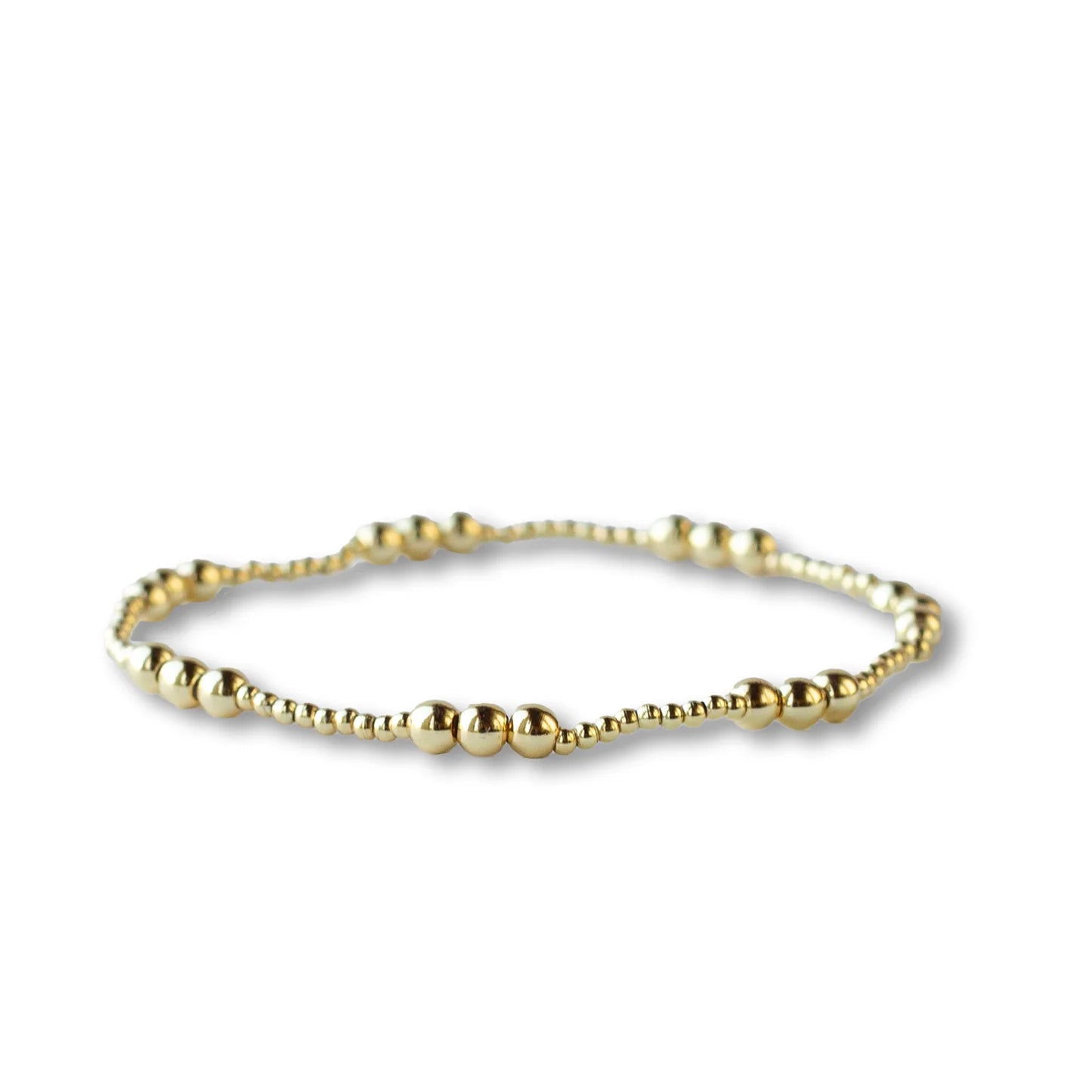 LENNY & EVA GOLD TRIO STRETCH BRACELET