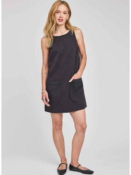 CASEY COTTON FRONT POCKET DRESS