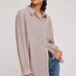 ARABELLA STRIPED BUTTON DOWN GF-2906