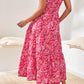THE LANE LINED MAXI DRESS W/ DRAWCORD