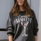 OVERSIZED MARTINI SWEATSHIRT