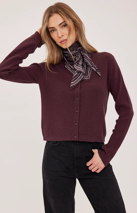 MIRABELLE BUTTON UP CARDIGAN