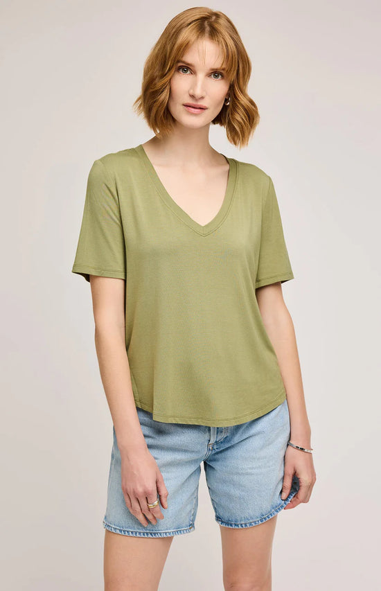 JAMIE V NECK TSHIRT GF-2503