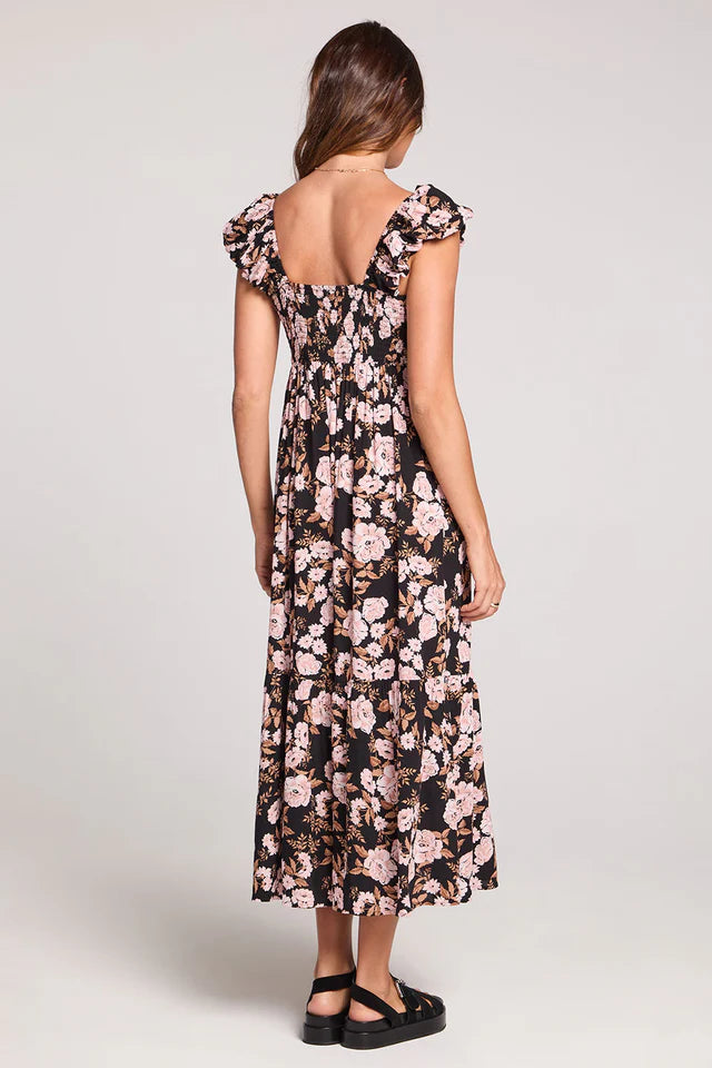 NANDI  FLORAL MAXI DRESS