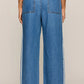 SIDELINES  DENIM TRACK PANTS