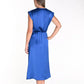 ALINE SATIN SHORT SLEEVE DRESS 241441