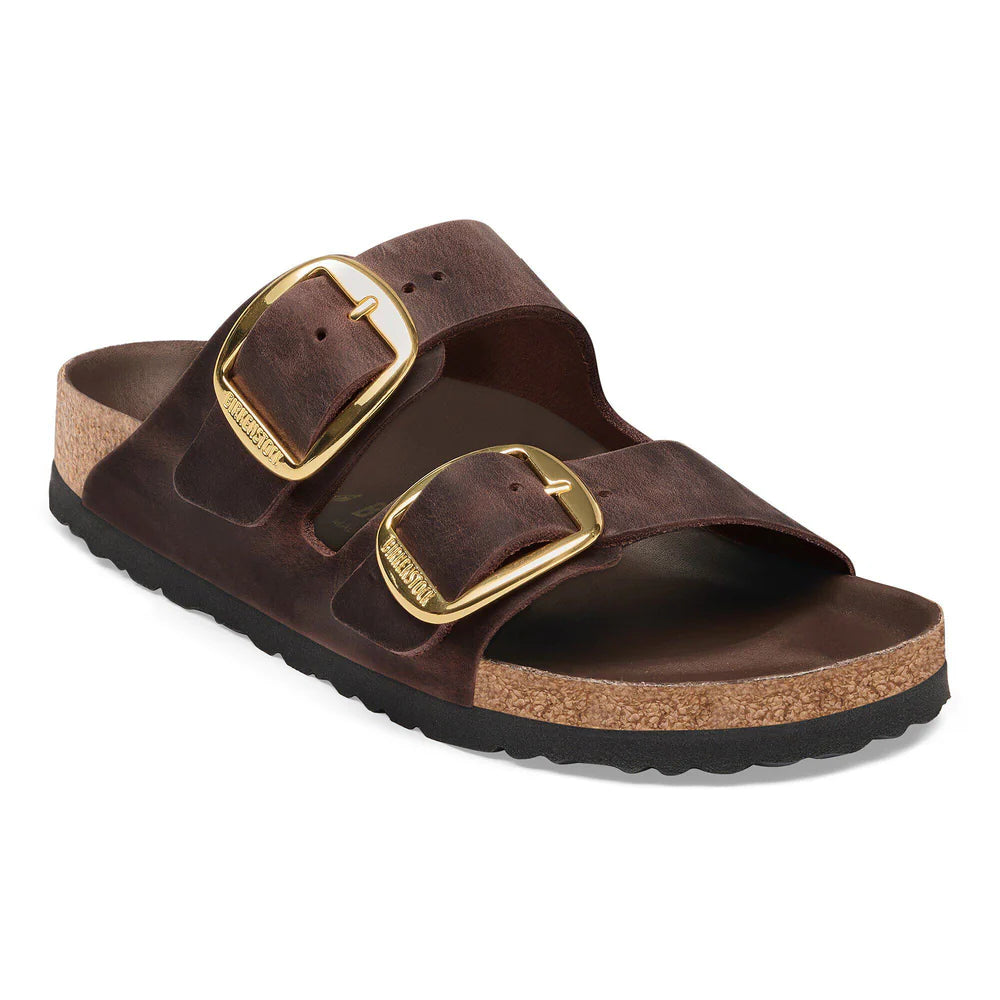 ARIZONA BIG BUCKLE OILED LEATHER NARROW