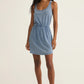 KEEGAN KNIT DENIM MINI DRESS ZD252892