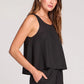 BELLE  WOVEN ALINE TANK