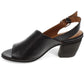 ACE OPEN TOE SLING BACK BLOCK HEEL