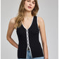 MILES BUTTON SWEATER TANK