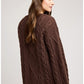 BETTY CHUNKY CABLEKNIT CARDI