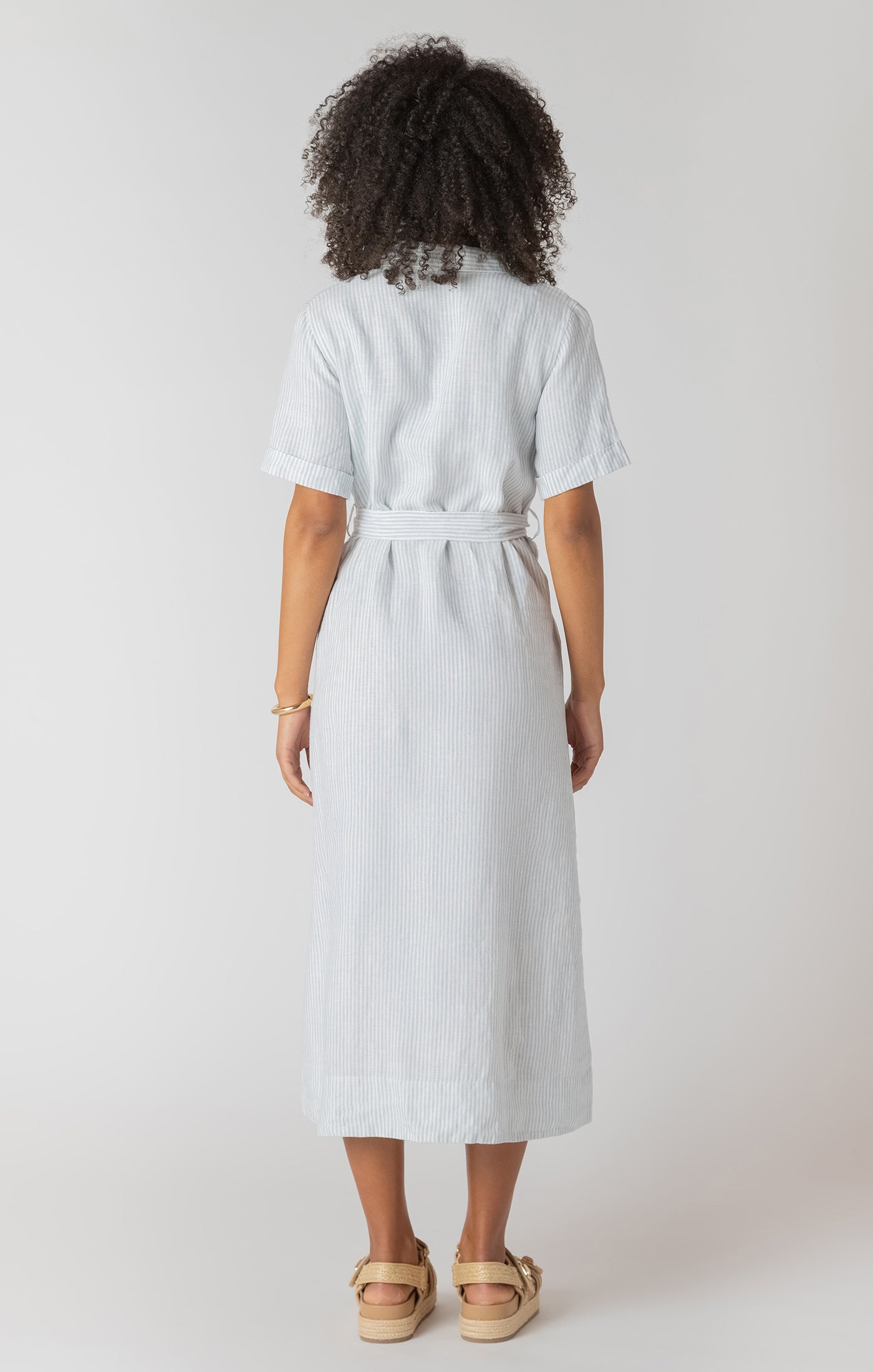 THE HARRIET BELTED SHIRT DRESS