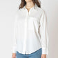 THE BETTIE TEXTURED BUTTON FRONT TOP