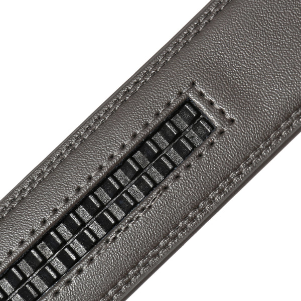 KNKT GREY LEATHER BELT