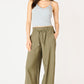 THE ALICE  BELTED WIDE FLOWY PANT 2522713