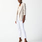 WOVEN JACQUARD BOXY BLAZER 242034