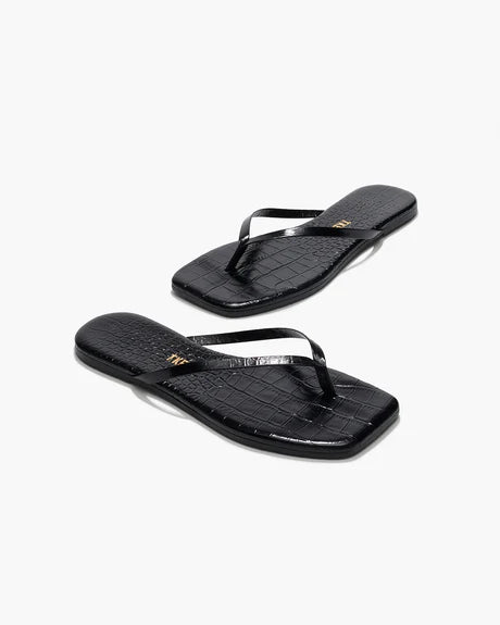 SQUARE TOE LILY CROCODILE