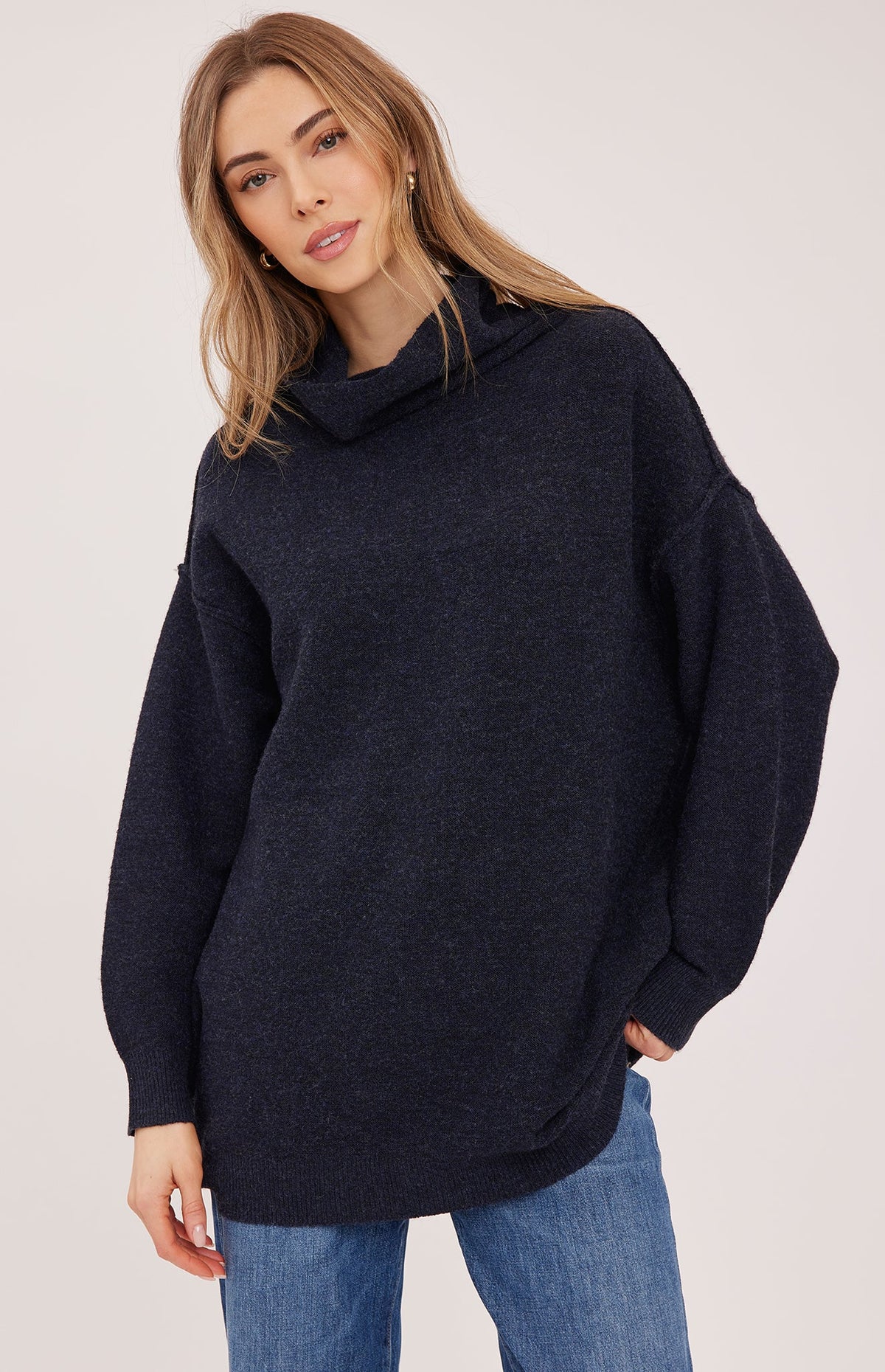 ASTRID MOCK NECK SWEATER