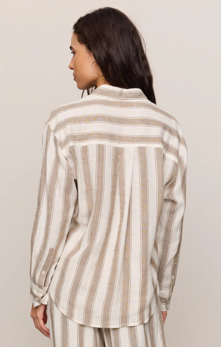 THE PERFECT STRIPED BUTTON UP