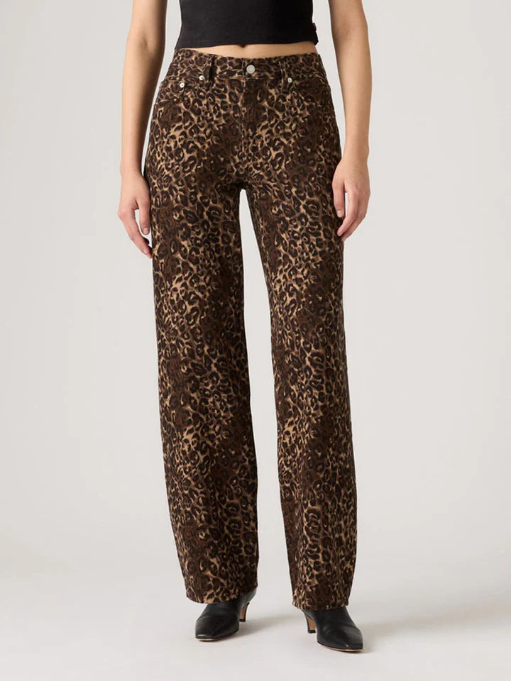 LEVIS BAGGY DAD LEOPARD