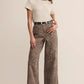 MARLI DENIM LEOPARD PANT