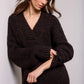LIVY OVERSIZED V NECK SWEATER