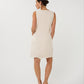 THE ELLERY  SLEEVELESS FLOWER BOTTOM DRESS