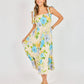THE BROOKLYN MIDI FLORAL DRESS