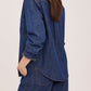 GRIFFIN BUTTON UP DENIM SHIRT