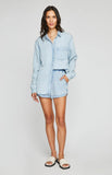 OZZY DENIM BUTTON UP GF-2821