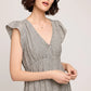 ERIS LINEN BLEND MAXI DRESS GF-8769
