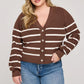 EDEN STRIPED CARDIGAN GF-3084