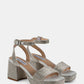 GENIAL PLATFORM RHINESTONE HEEL