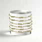 LENNY & EVA MIXED GOLD TRIO STRETCH BRACELET