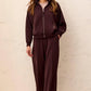 WIDE LEG PANT W/PINTUCKS AND PKTS