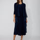 FORMAL MIDI DRESS WITH ATTACHED JACKET 268506