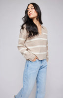 BECKETT STRIPED SWEATER GF-3054