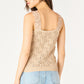 THE ANNA RUFFLED TRIM TANK 2527012